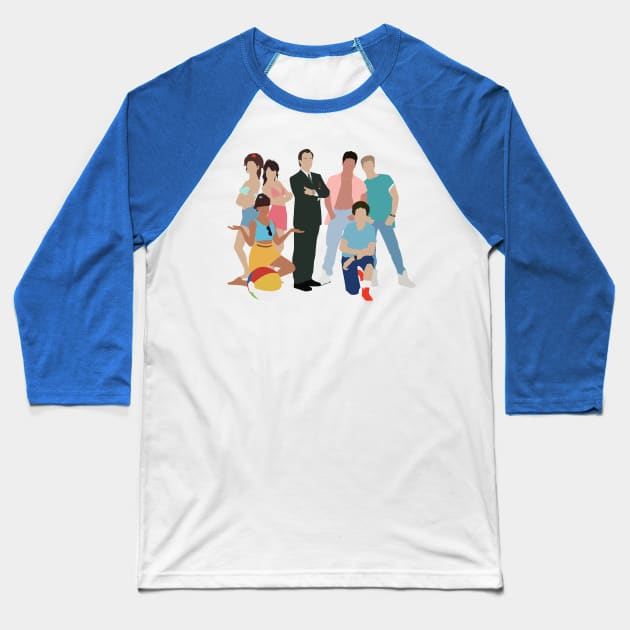 Saved by the Bell | Mr Belding too Baseball T-Shirt by Art Designs